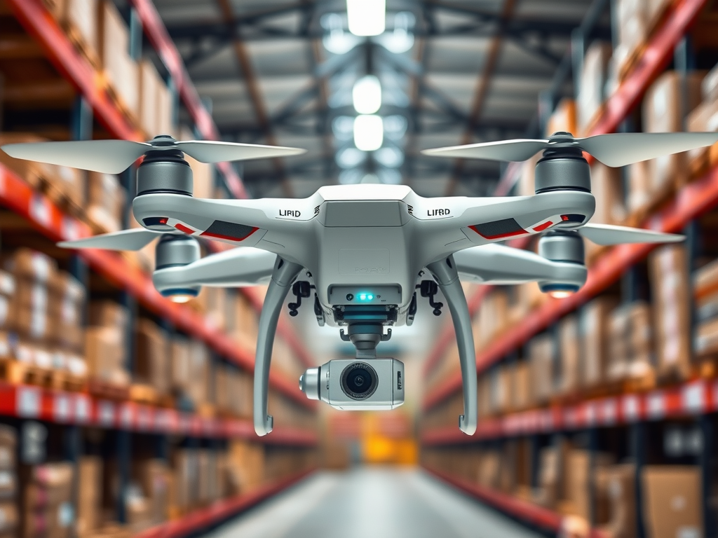 Mejores Tecnologías de Drones para Control de Inventario